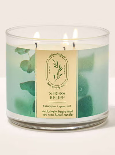 Wick candle bath - 3-wick,