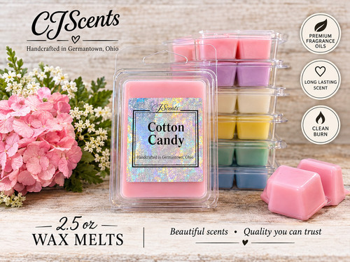 Cube soy blend wax tarts - 6,