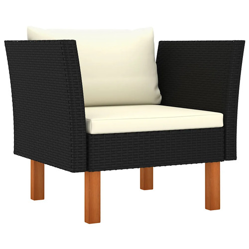 Vidaxl patio sofa poly - vidaxl, rattan