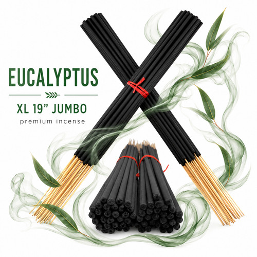 Eucalyptus incense sticks - eucalyptus, 19"