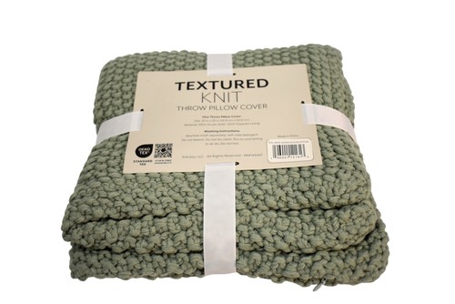 Ienjoy textured knit - textured, pillow