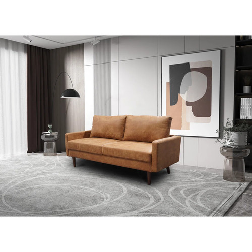 Seat brown sofa with - sofa,