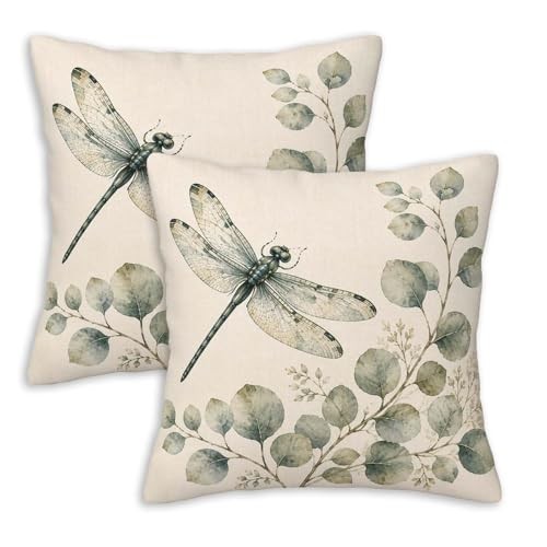 Dragonfly throw pillow - throw,