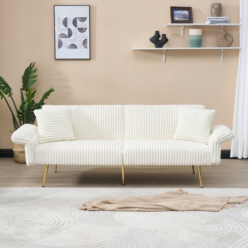 Corduroy sofa bed foldable - corduroy, 79"